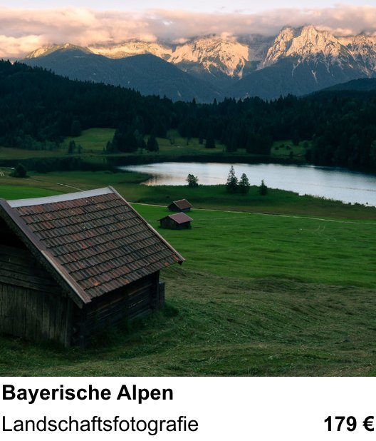 Authentischer Fotokurs über Bayerische Alpen: Landschaftsfotografie