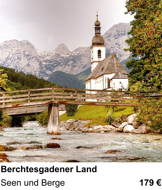 Authentischer Fotokurs über Berchtesgadener Land: Seen und Berge