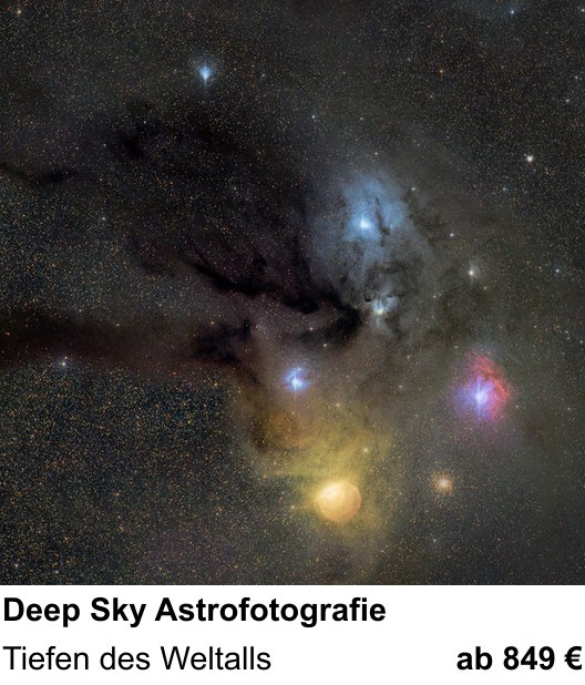 Authentischer Fotokurs über Deep Sky Astrofotografie: Tiefen des Weltalls