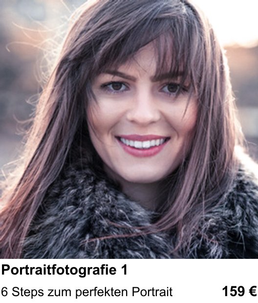 Bildgestaltung und Portraitfotografie 1 im Fotokurs Salzburg