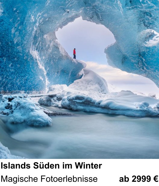 Authentischer Fotokurs über Islands Süden im Winter: Magische Fotoerlebnisse